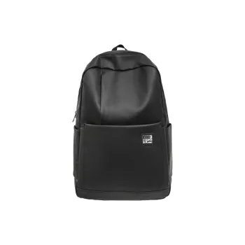 YUANTUZHE PU Versatile Backpack Laptop Backpack Regular Unisex Black/Gray
