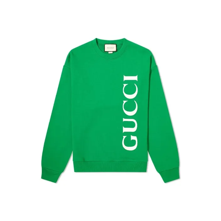 GUCCI Sweatshirts Men Green-0