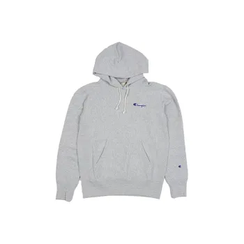 Champion Pullover Regular Sweatshirt US Version Unisex Light Gray
