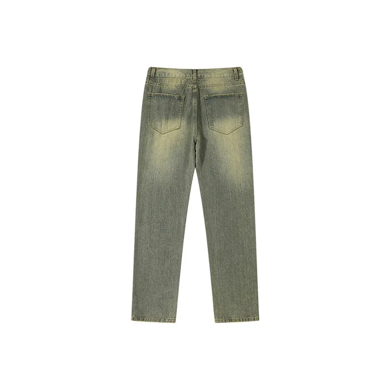 33TH Jeans Unisex Yellow Mud-1