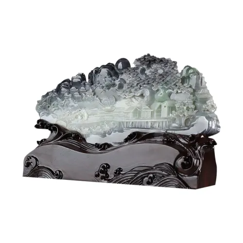 Jade Said Hetian Jade Ornament Smoky Purple Unisex