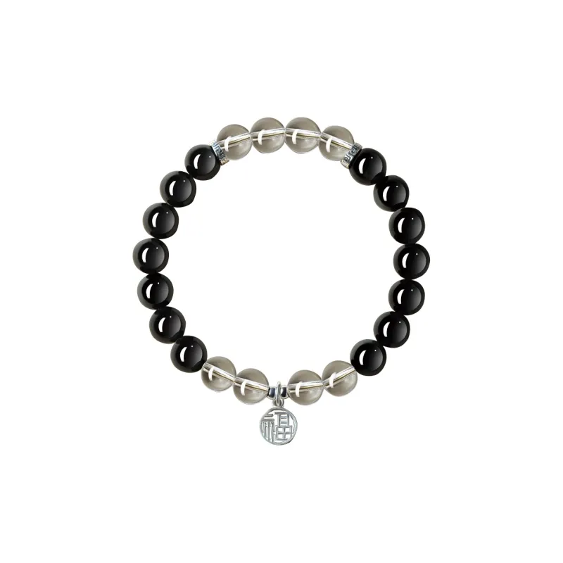 Yi Mingju Obsidian Bracelets Unisex-0