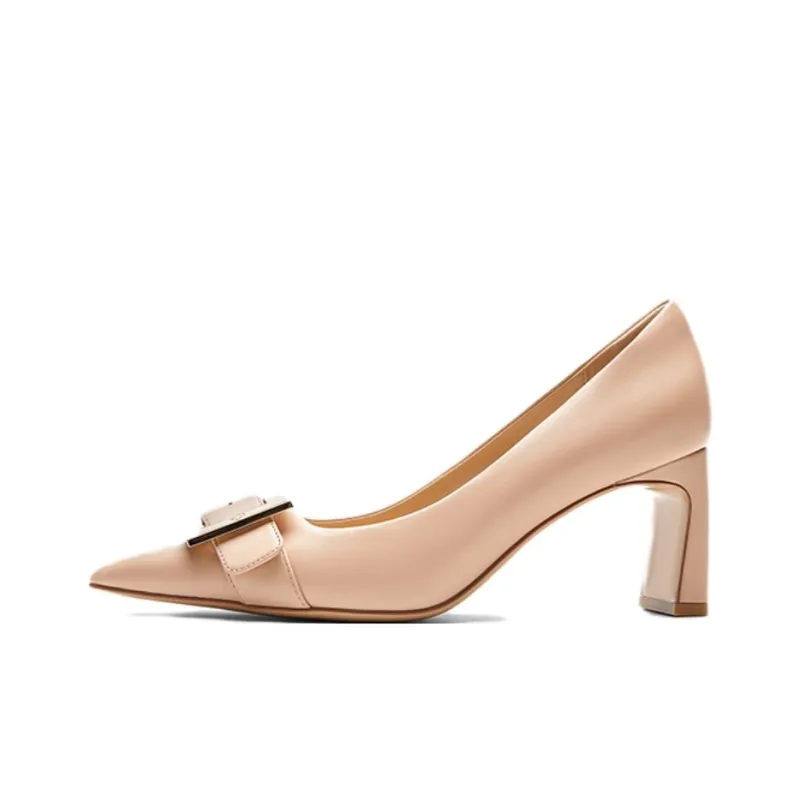 NINE WEST Chunky Heel High Heels Women's-5