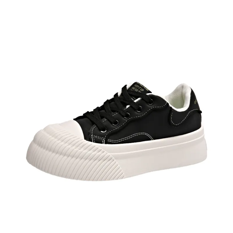 Lycakington Abrasion Resistant Height Increasing Low Top Skateboard Shoes Women's-5
