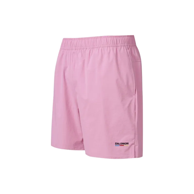 SALOMON Casual Shorts Unisex Pink-2