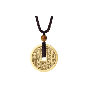 YINCHIE Niche Vintage Good Luck Blessing Necklaces Unisex