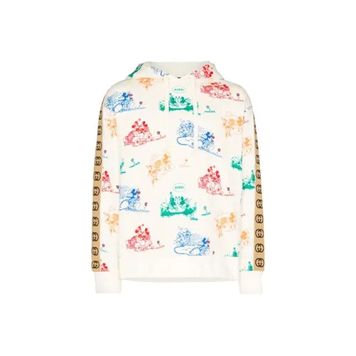 Disney X GUCCI Sweatshirts Men White