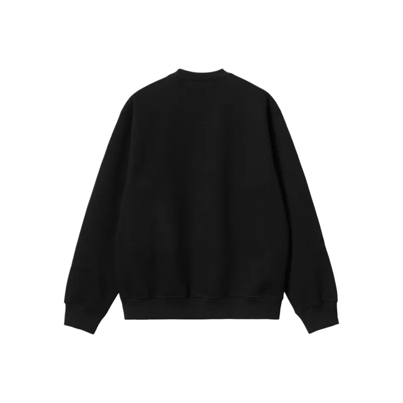 Carhartt WIP Logo Embroidered Crewneck Sweatshirt-1