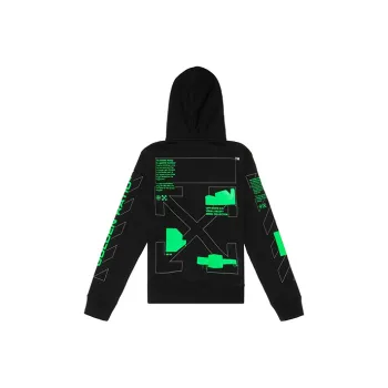 OFF WHITE Arch Shapes Incompiuto Hoodie