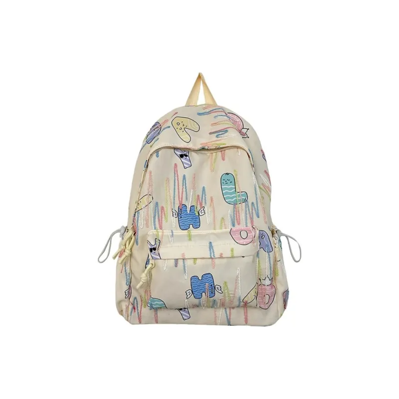 PINK·LAND Nylon Backpack Women's Multicolor-15