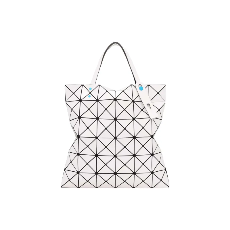 ISSEY MIYAKE Polyvinyl Chloride Resin Tote Bag Shopping Bag Handbag Unisex White & Yellow-2