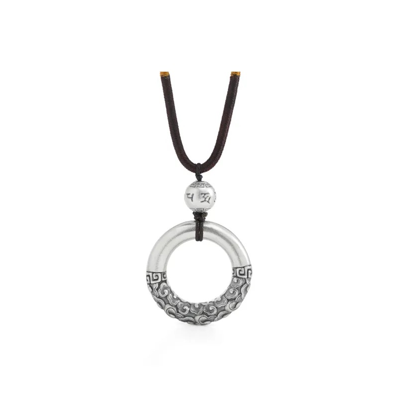 Original Summer S999 Fine Silver Foot Silver Pendants Unisex-0