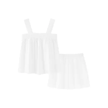 XIAFENYAN Pajama Set Women's White