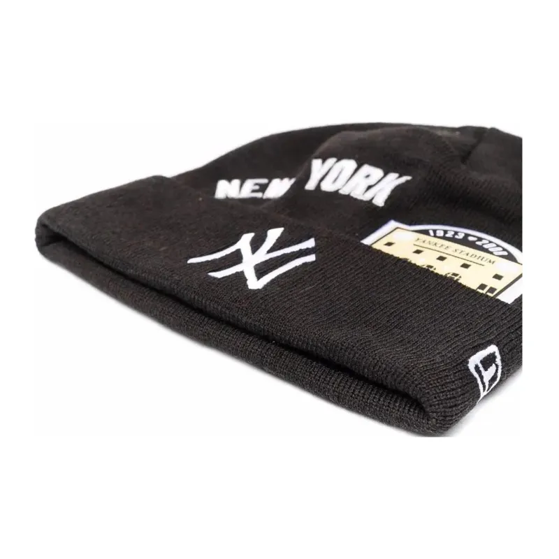 New Era Beanies Unisex Black-4
