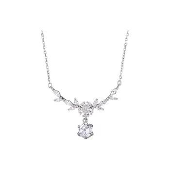 Old Fu Gold S925 Silver Necklaces Women's