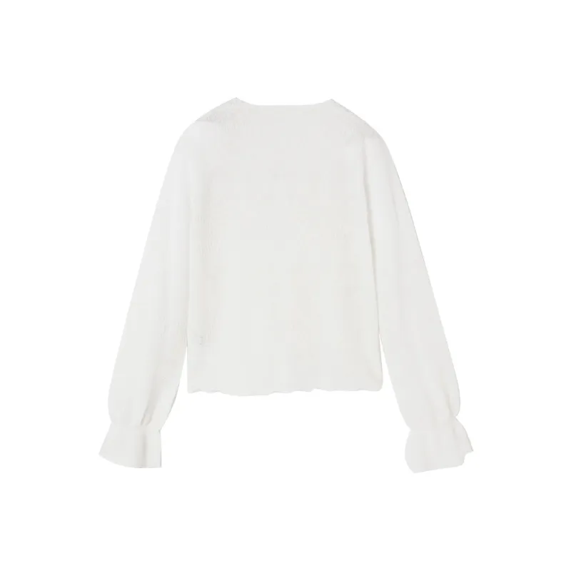 XIANGYING Knitwear Women's White-1