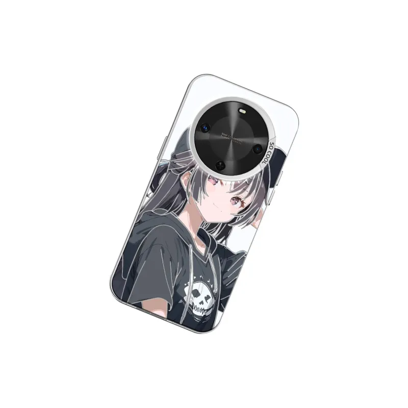 MANQIN Acrylic Material Anime Shuou Yuki Protective Sleeve Impact Resistant Phone Cases Compatibility With MVMOM 30-1