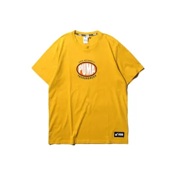 The Hundreds X PUMA Yellow Shirt T Shirts Men