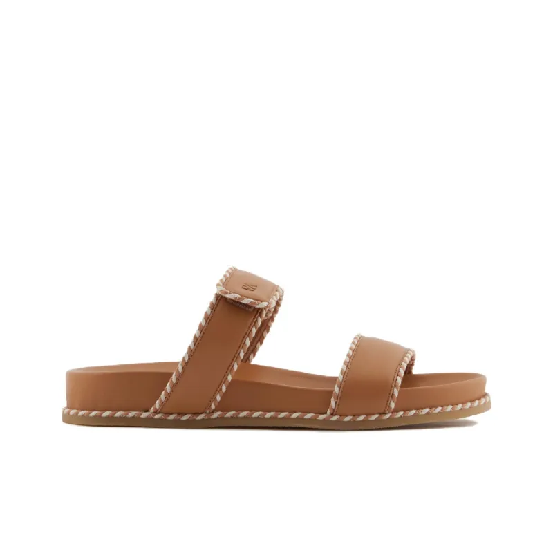 EMPORIO ARMANI Slide Slippers Women's Brown-1