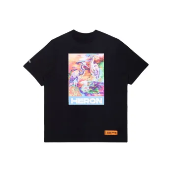 HERON PRESTON Print Oversized T shirt