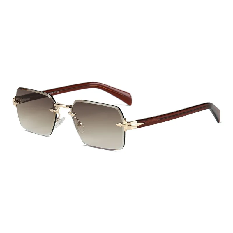 NOME Metal Rectangular Sunglasses Unisex-8