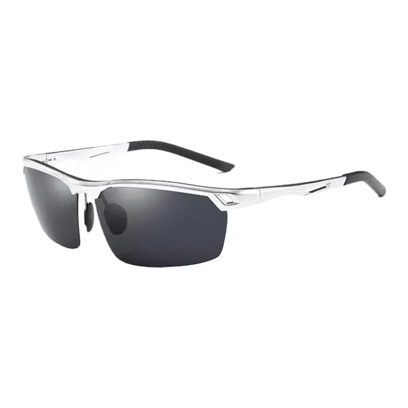 NOME Aluminum Magnesium Alloy Rectangular Sunglasses Unisex-3