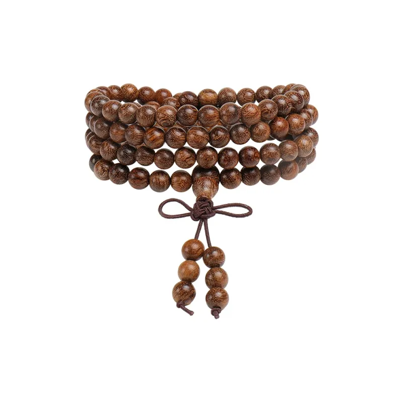 MUSHENGYUAN Golden Sandalwood Bracelets Unisex-0