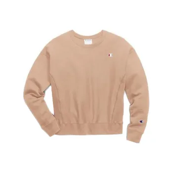 Champion Crew Neck Loose Fit Regular Sweatshirt US Version Men's Dusty Pink