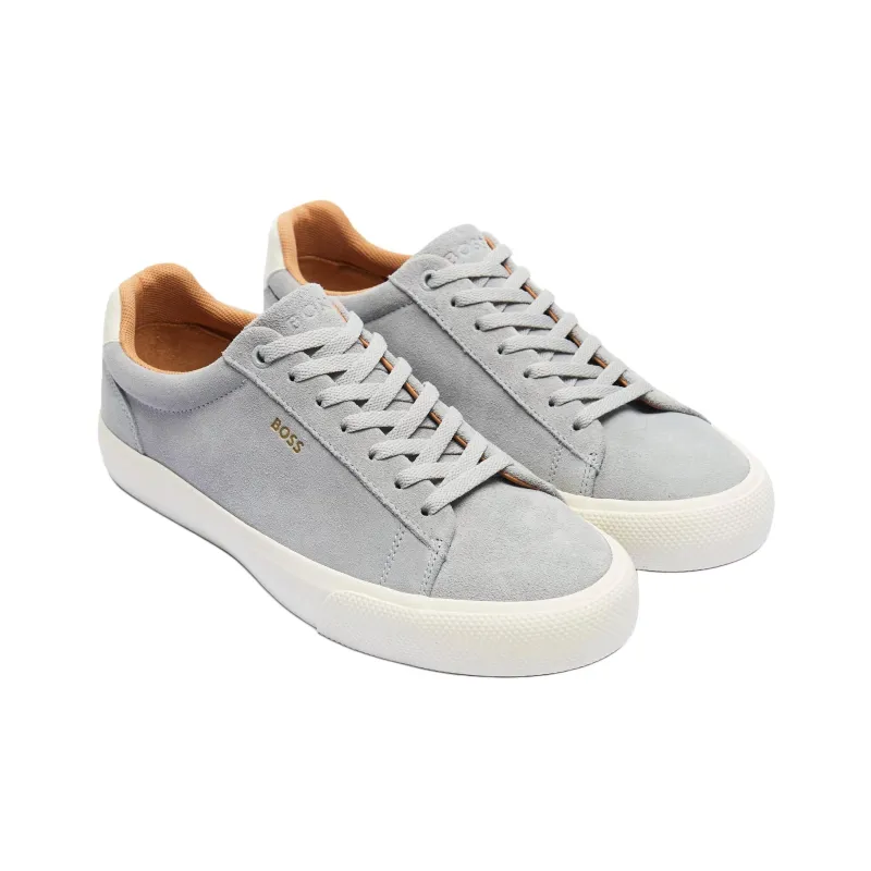 HUGO BOSS Aiden Tenn Sddrb Low Top Skateboard Shoes Men's Gray-2