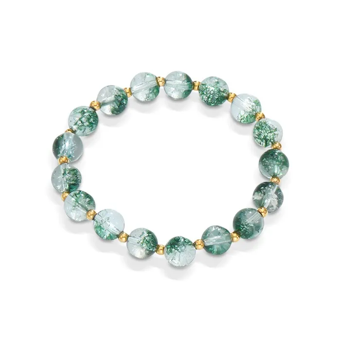Inkopper Faux Crystal Glass Bracelets Women's-0