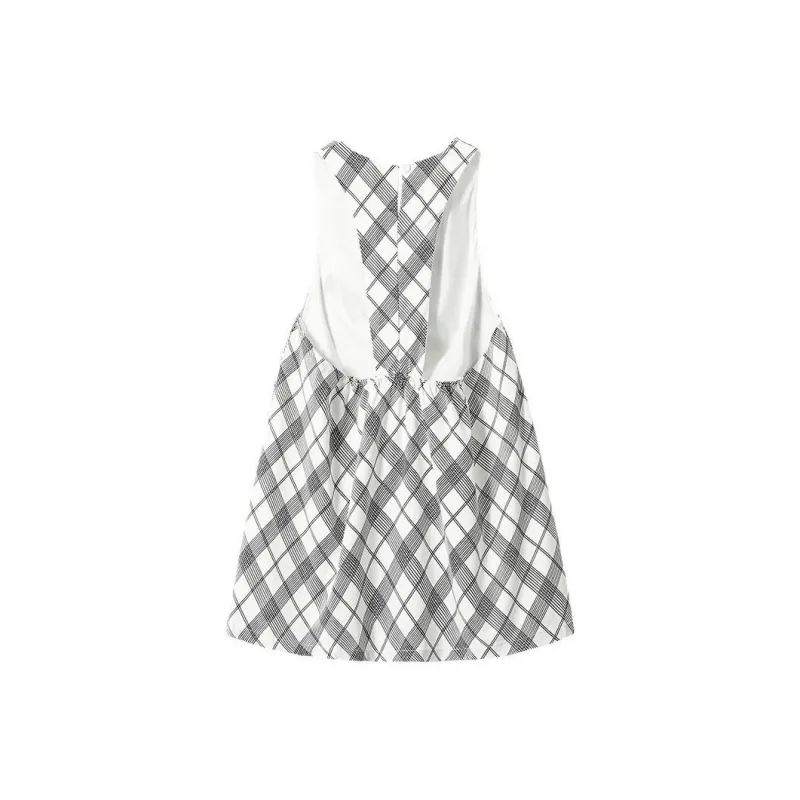 POPO.INFO Regular Tank Tops Women's Ecru-1