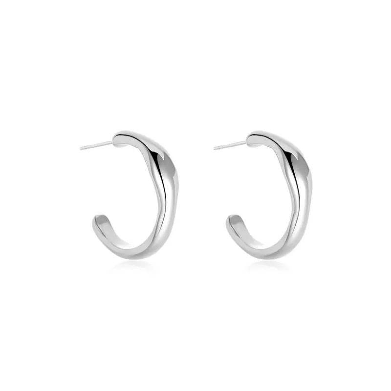 DODOGOGO Alloy S 925 Sterling Silver Stud Earrings Women's-0