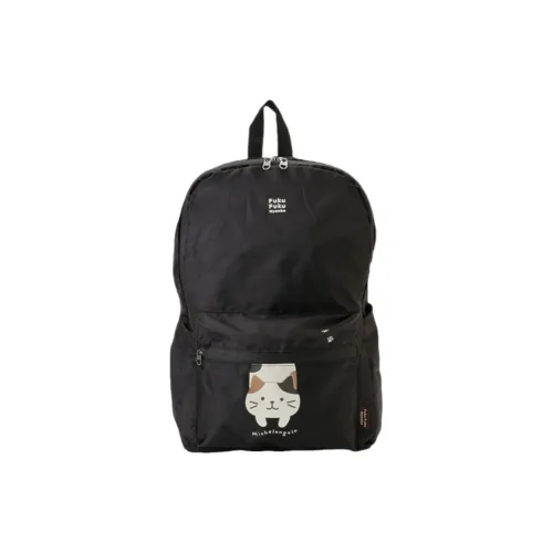 HAPINS Nylon Backpack Unisex Multicolor
