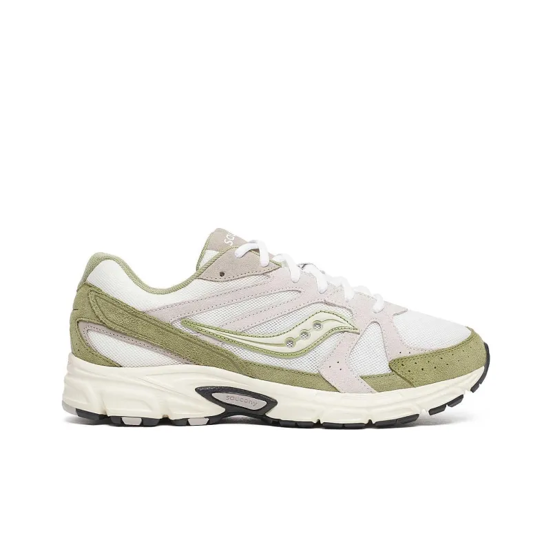Saucony Grid Ride Millennium Suede White Green-2