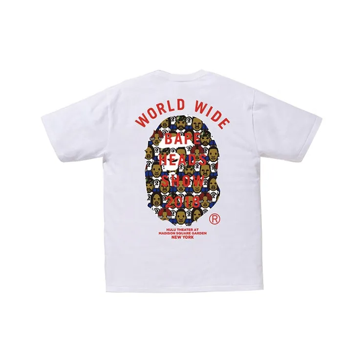 A BATHING APE Heads Show Tee-0