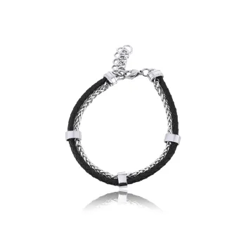 FOREVER MELODY Titanium Steel Bracelets Men's