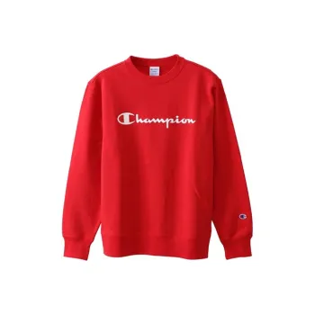 Champion Sweatshirt Japan Version Unisex Red