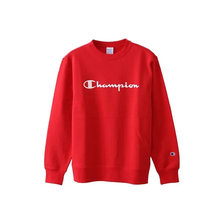 Champion Sweatshirt Japan Version Unisex Red-0