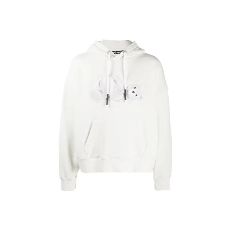 PALM ANGELS Ice Bear Hoodie -0