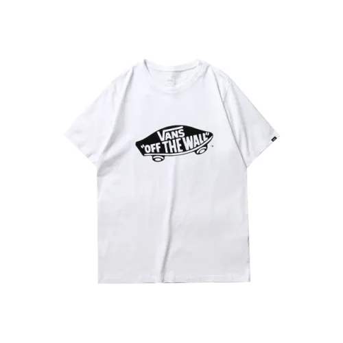 Vans Set in Sleeve T Shirt Unisex White