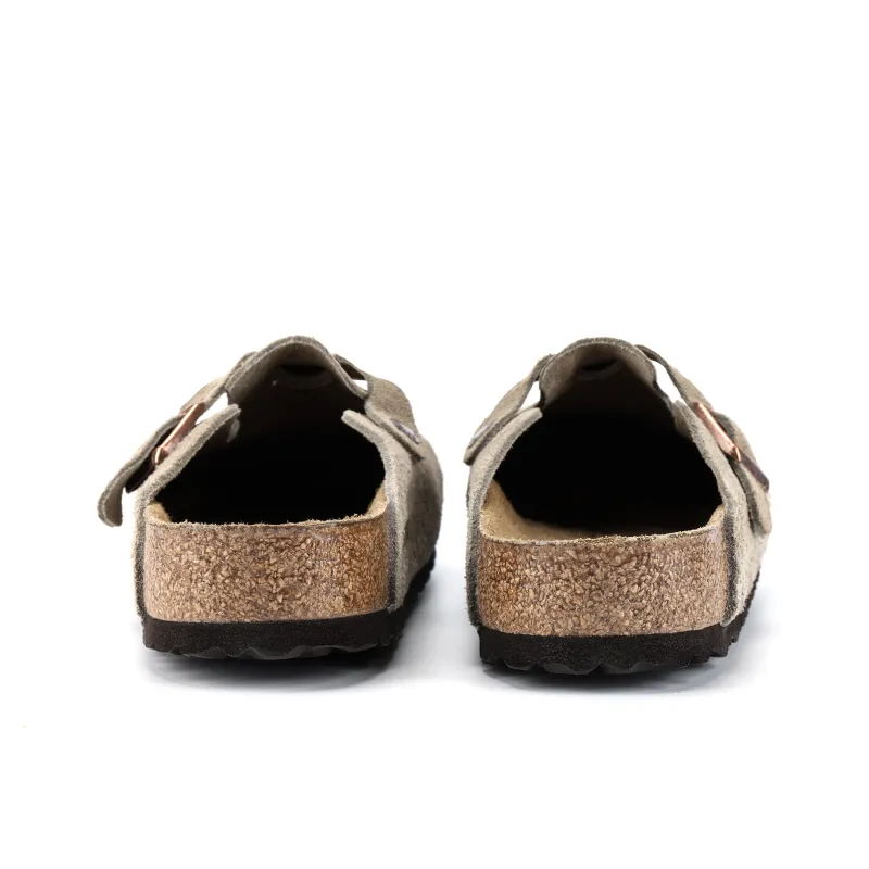 Birkenstock Boston Soft Footbed Suede Regular 'Taupe'-7