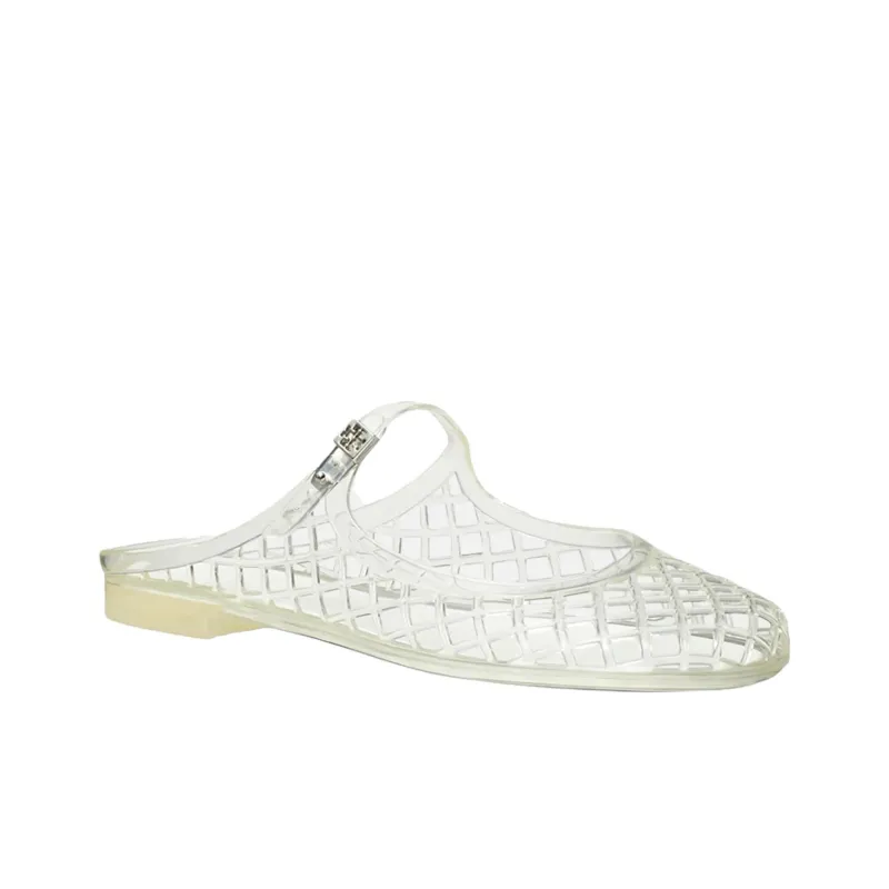 TORY BURCH Slip Resistant Closed Toe Slippers Women's White-1