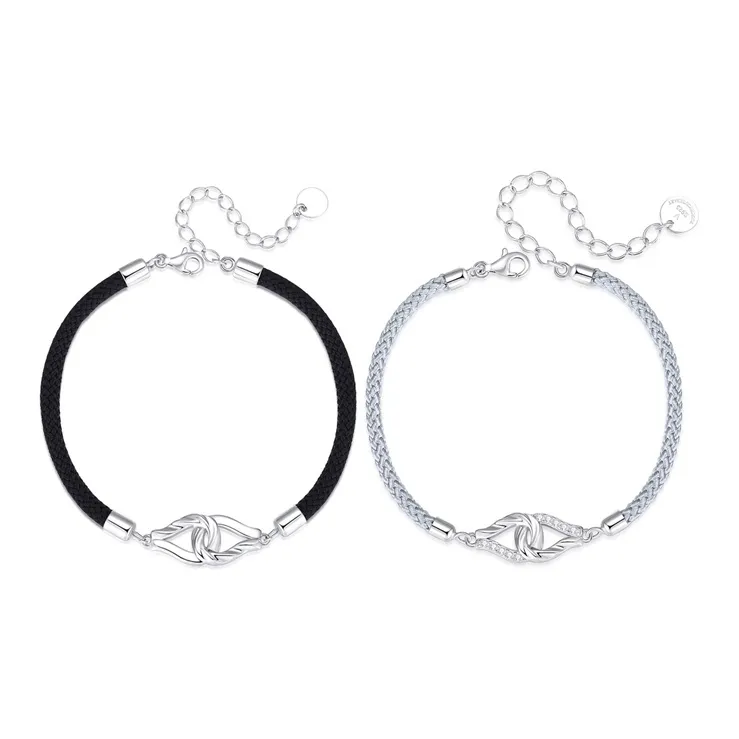 P&N S925 Silver Bracelets Unisex-0
