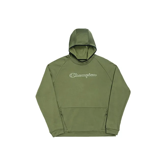 Champion Sweatshirt Japan Version Unisex Olive Green-0