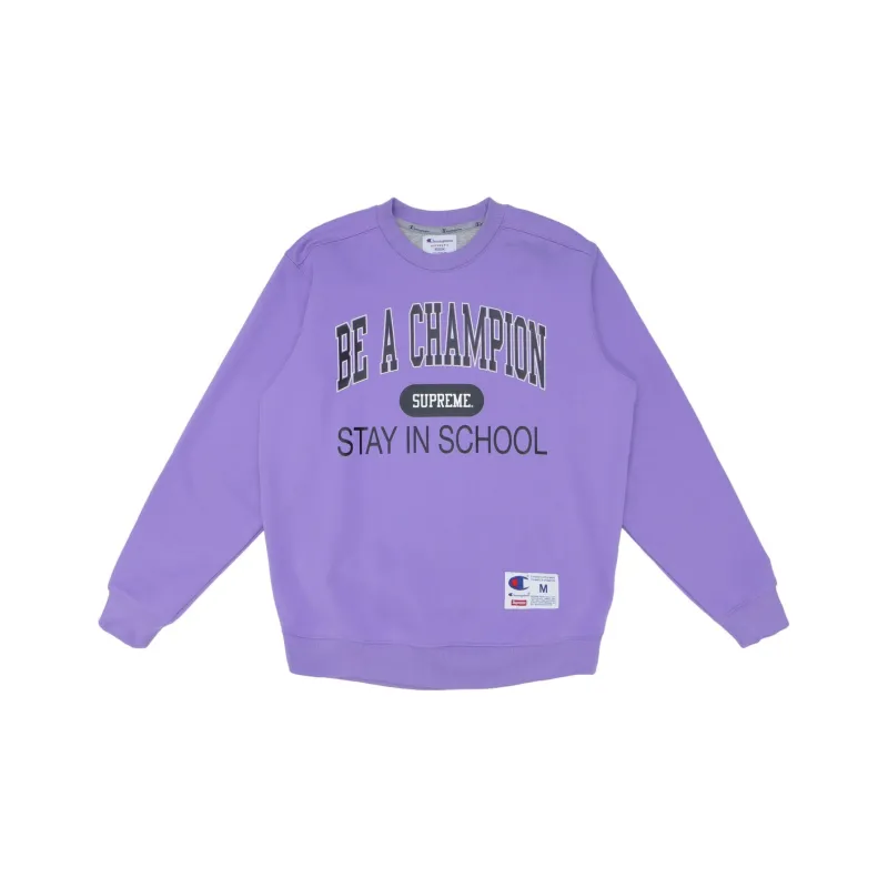 Supreme Champion Stay In School Crewneck-0