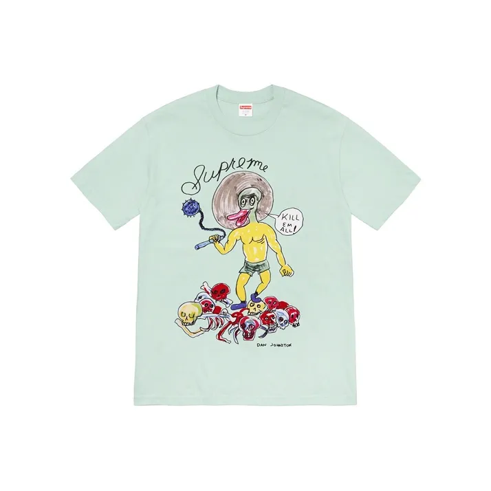 Supreme Daniel Johnston Kill Em All Tee-4