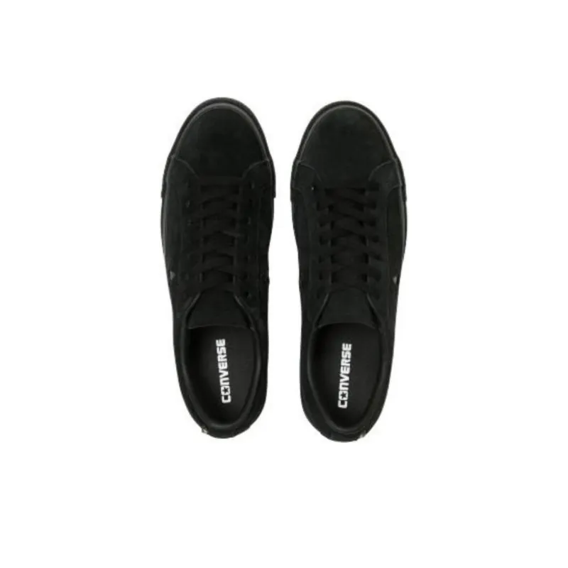 Converse ONE STAR Anti Slip Wear Resistant Low Top Skateboard Shoes Unisex Black-2