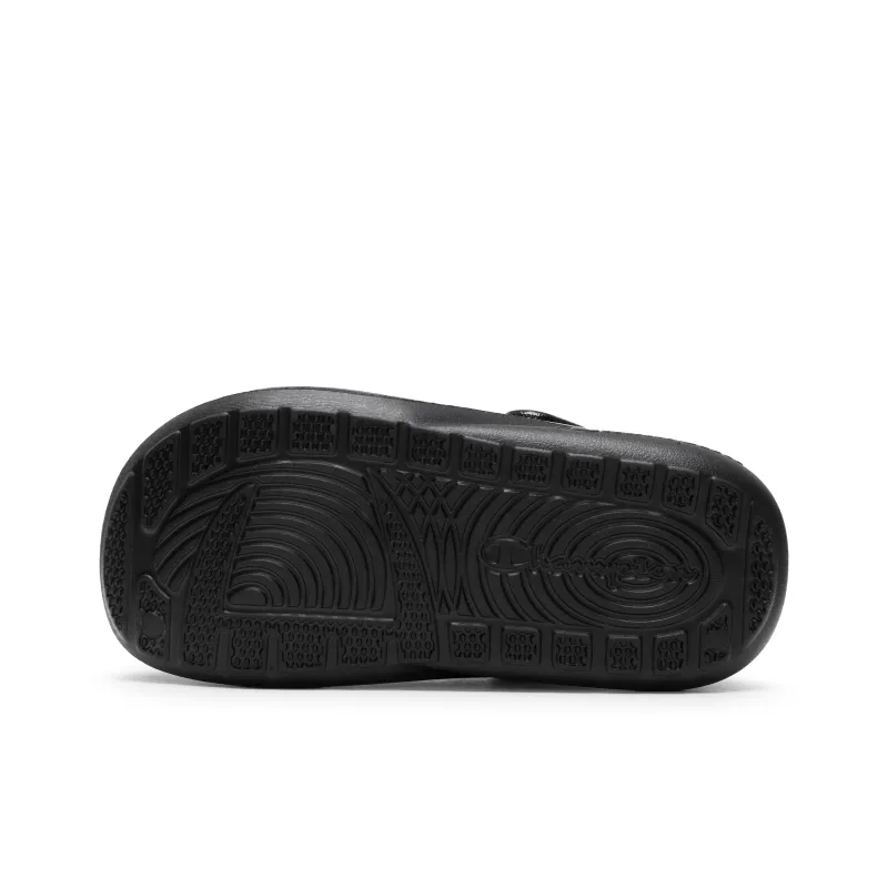 Champion Mushroom Clogs Women's Black/Silver White-4