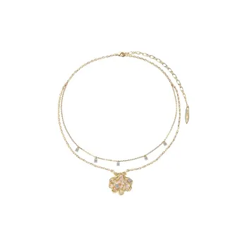 BOONEE ALUS Copper Is Karat Gold plated Necklaces Women's