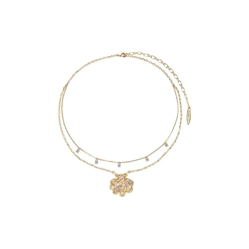 BOONEE ALUS Copper Is Karat Gold plated Necklaces Women's-0